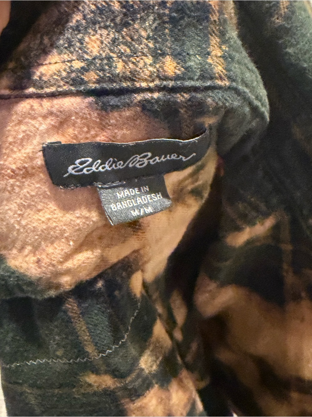 Morgan Wallen Plaid Shacket - Black & Tan - Picture 4 of 4